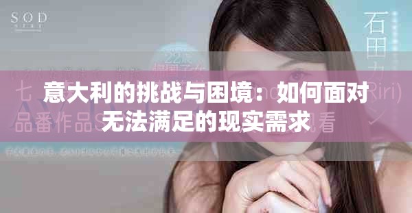 意大利的挑战与困境：如何面对无法满足的现实需求