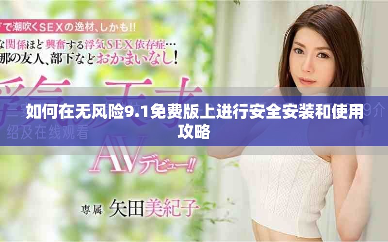 如何在无风险9.1免费版上进行安全安装和使用攻略
