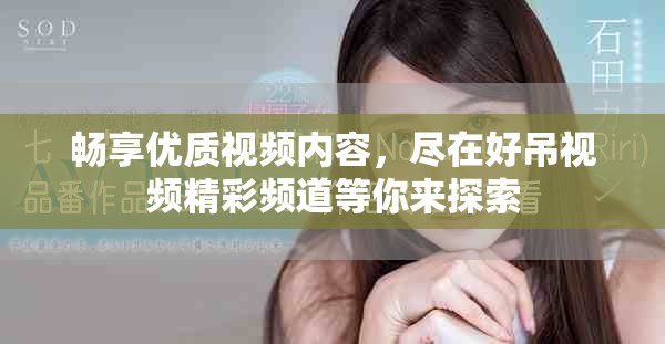 畅享优质视频内容，尽在好吊视频精彩频道等你来探索