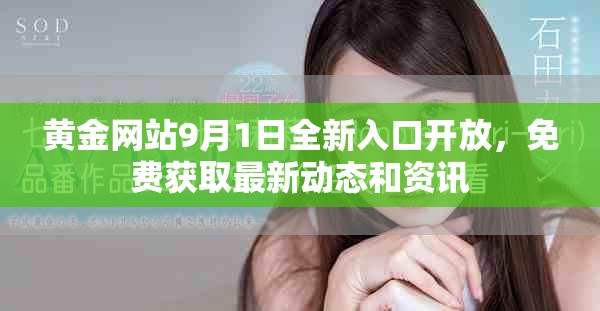 黄金网站9月1日全新入口开放，免费获取最新动态和资讯