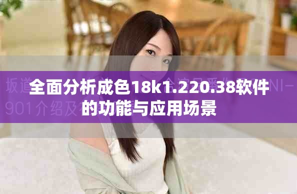 全面分析成色18k1.220.38软件的功能与应用场景
