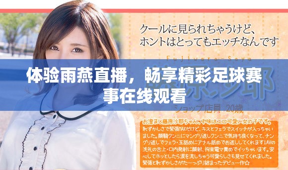 体验雨燕直播，畅享精彩足球赛事在线观看