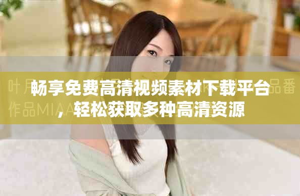 畅享免费高清视频素材下载平台，轻松获取多种高清资源