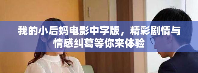 我的小后妈电影中字版，精彩剧情与情感纠葛等你来体验