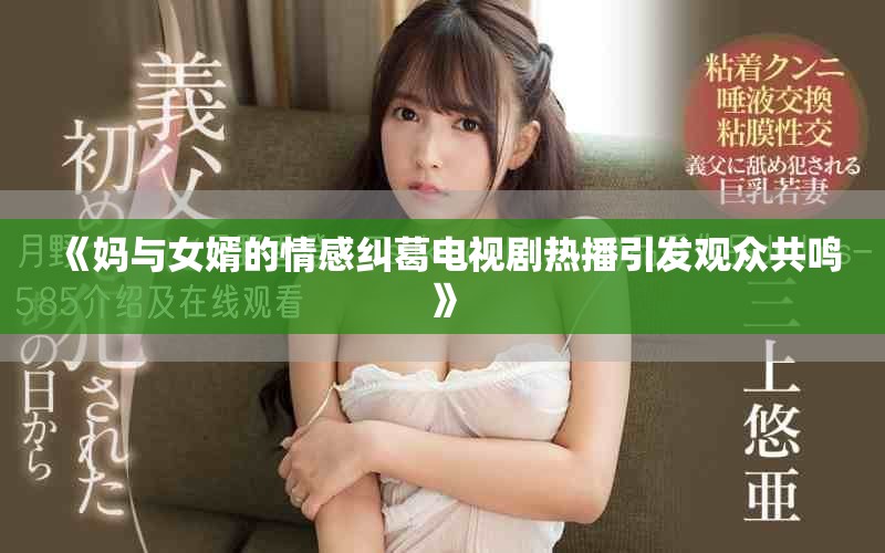 《妈与女婿的情感纠葛电视剧热播引发观众共鸣》