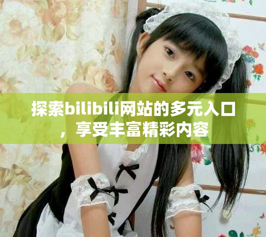 探索bilibili网站的多元入口，享受丰富精彩内容