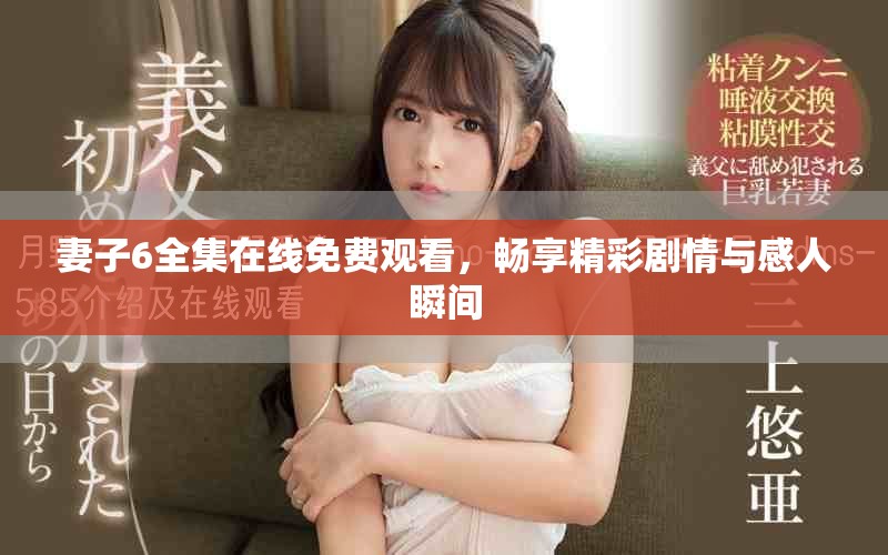 妻子6全集在线免费观看，畅享精彩剧情与感人瞬间