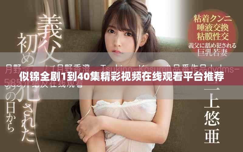 似锦全剧1到40集精彩视频在线观看平台推荐