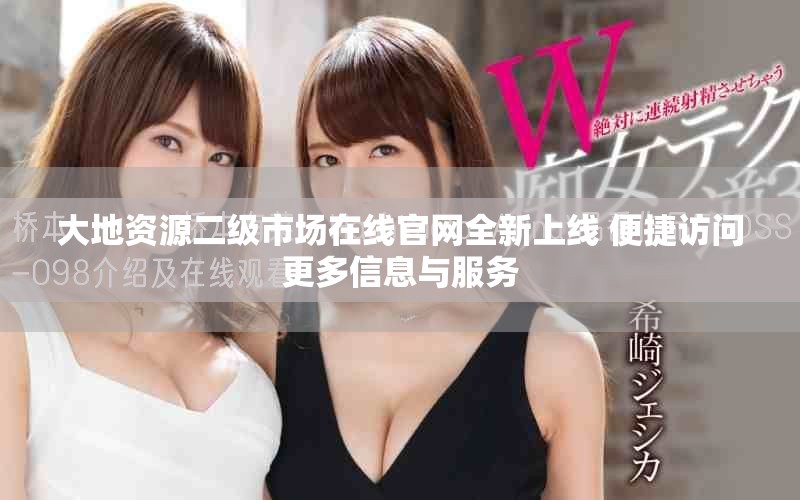 大地资源二级市场在线官网全新上线 便捷访问更多信息与服务