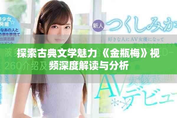 探索古典文学魅力 《金瓶梅》视频深度解读与分析