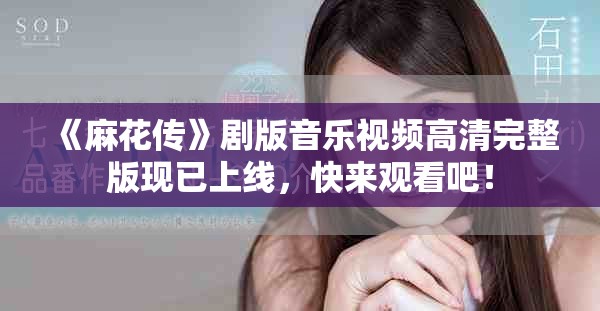 《麻花传》剧版音乐视频高清完整版现已上线，快来观看吧！