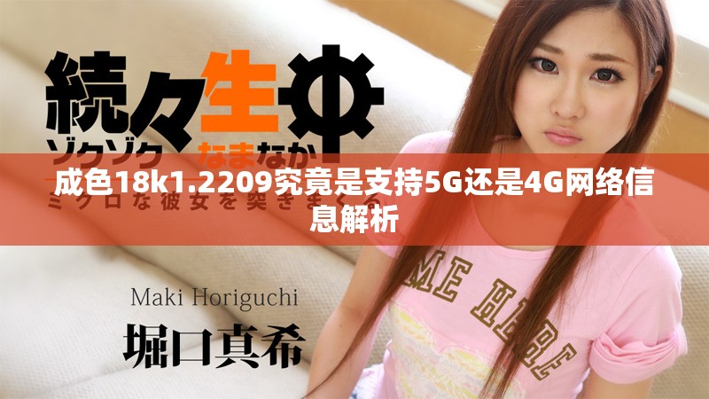 成色18k1.2209究竟是支持5G还是4G网络信息解析
