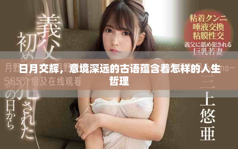 日月交辉，意境深远的古语蕴含着怎样的人生哲理