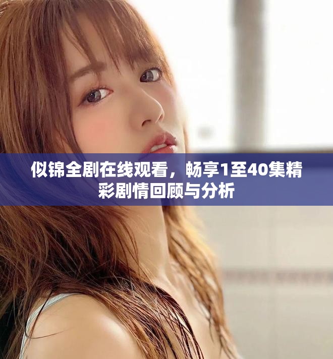 似锦全剧在线观看，畅享1至40集精彩剧情回顾与分析