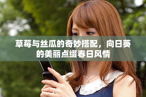 草莓与丝瓜的奇妙搭配，向日葵的美丽点缀春日风情