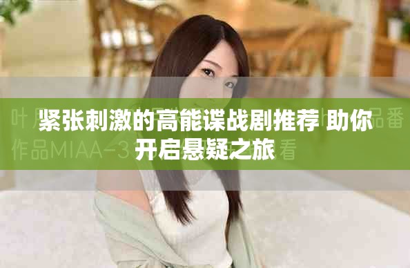 紧张刺激的高能谍战剧推荐 助你开启悬疑之旅