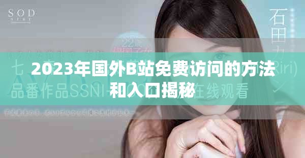 2023年国外B站免费访问的方法和入口揭秘