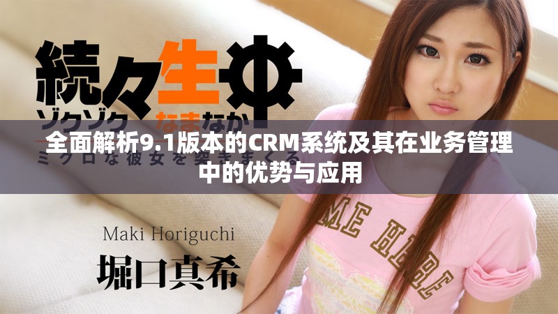 全面解析9.1版本的CRM系统及其在业务管理中的优势与应用
