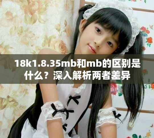 18k1.8.35mb和mb的区别是什么？深入解析两者差异